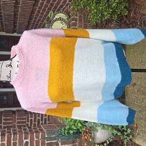 TOPSHOP Striped Sweater